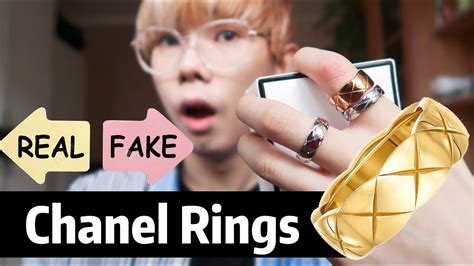 chanel star ring fake|real chanel rings.